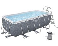 Каркасний басейн Bestway 56722 (412х201х122 см) з картриджним фільтром та драбиною