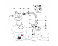 Дюзова коробка 89033603 в комплекті з трубою для Emaux FSU