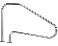 Поручень Flexinox 87468013 для римських сходів FX-01 (1255 мм, фланець, AISI-316L)