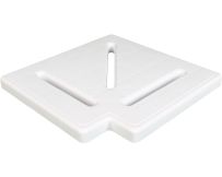 Угловой элемент Aquaviva KP HKE27 для переливной решетки 90° 245х22 мм