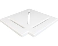 Угловой элемент Aquaviva KP HKE28 для переливной решетки 90° 295×25 мм