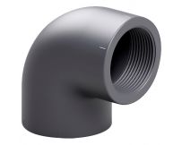 Коліно ПВХ Effast 90° перехідне, з внутрішньою різьбою