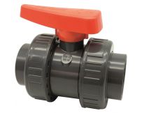 Кран кульовий промисловий ПВХ Effast