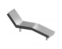 Лежак аеромасажний Aquaviva цілісний, під лайнер