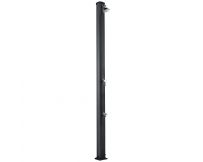 Душ сонячний Aquaviva Jolly S алюмінієвий з мийкою для ніг, антрацит A620/7016, 22 л