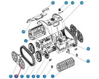 Ковпаки на колеса до пилососа Cyclone C1 Pro (S.WY3312Pro.25.005)