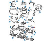 Бічні панелі корпусу Hayward AV650/600 (враховуючи сторони A та B)