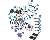 Бічні щітки для робота-пилососа Aquaviva 7320, 4 шт.
