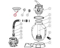 Горловина для фільтраційної установки Aquaviva Lagoon, (201005363)
