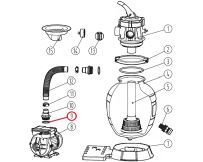 Ущільнювальне кільце для насоса Aquaviva Lagoon, (208000490)