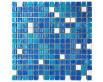 Мозаика стеклянная Aquaviva Cuba Dark