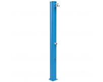 Душ сонячний Aquaviva Big Jolly алюмінієвий з мийкою для ніг, блакитний A320/5012, 35 л