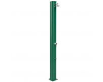 Душ сонячний Aquaviva Big Jolly алюмінієвий з мийкою для ніг, зелений A320/6016, 35 л