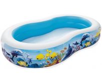 Дитячий надувний басейн Bestway 54118 (262х157х46 см)