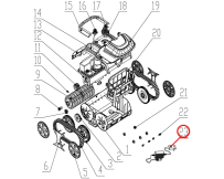 Зарядний пристрій до пилососа Wybotics WY200, (charger №23/WY200)