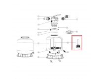 Дюзовая коробка 89011603 в комплекте с трубой для Emaux P400
