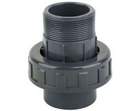 Муфта ПВХ Kripsol EHR30 50.C розбірна, із зовнішньою різьбою d50х2"