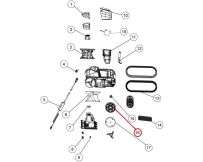 Комплект провідного колеса для робота-пилососа Fairland X30-X80