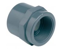 Муфта ПВХ Effast переходная с внутренней резьбой