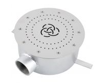 Плато аэромассажное Aquaviva круглое (Ø400) AISI-304, универсальный 2"