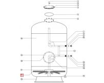 Сепаратор фільтра Aquaviva D-620 high bed (комплект)