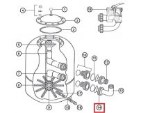 Гайка муфти Hayward (діаметр 780-900) для NC-фільтра (NCX2312060)