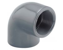 Коліно перехідне ПВХ Hidroten з внутрішньою різьбою