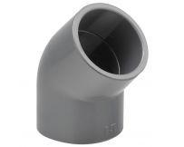 Коліно ПВХ Hidroten 45°