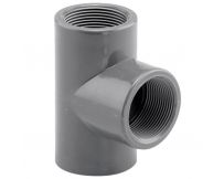 Трійник 90° ПВХ Hidroten з внутрішньою різьбою
