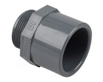 Подвійний адаптер ПВХ Hidroten 1002771, муфта/втулка, НР, d90-110 мм, 2 1/2"