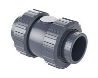 Зворотний клапан ПВХ Hidroten пружинний, з ущільненням EPDM