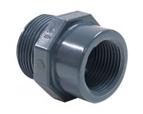 Перехідник ПВХ Hidroten, різьбове з'єднання НР-ВР