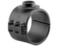 Хомут-врізка сідло зажимне ПП Hidroten 1003042, d140x3"