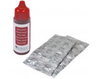 Таблетки + Краплі Kokido K101CBX24 для тестера K029BU (20cc Phenol + 20pcs DPD) двокомпонентний