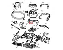 Корпус передньої ручки пилососа Hayward AquaVac 600/650 (RCX361331782237)