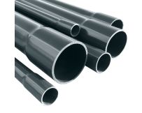 Труба ПВХ (PVC-U) напірна клейова Lareter PN20 d20 мм, без розтруба, 5 м