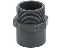 Муфта ПВХ Kripsol MR30 редукционная, с наружной резьбой
