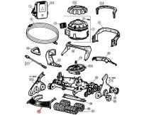 Передня накладка корпусу для пилососа Hayward AquaVac 600 і 650 (RCX361318236)