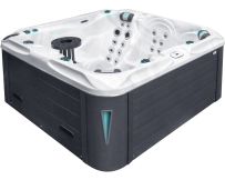 СПА-басейн Passion Spas Pleasure (215х200х91 см), Сріблясто-білий