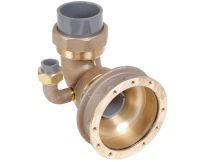 Закладна донна Fitstar 8663451 для гідромасажу Combi-Whirl, під форсунку 63 мм, 90°, для солоної води