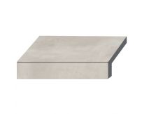 Бортовая Г-образная плитка Aquaviva Patio Soft Grey, 600x345x50(20) мм