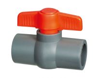 Кран кульовий ПВХ Era компактний, нерозбірний