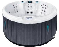 СПА-басейн Passion Spas Recharge (200х85 см), Сріблясто-білий