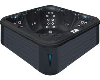 СПА-басейн Passion Spas Relax (204х204х85 см), Чорна перлина