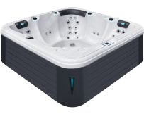 СПА-басейн Passion Spas Relax (204х204х85 см), Сріблясто-білий