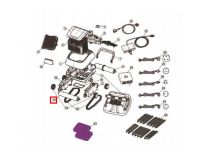 Збірна циліндрична трубка редуктора для Aquaviva 7310 Black Pearl (71150)