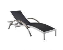 Шезлонг Aquaviva Rex чорний