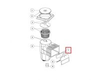 Шторка для скімера Emaux серії EM0130/EM0140