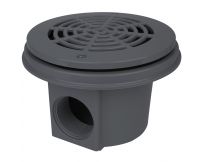 Слив донный Hayward 3253DGR 2" под лайнер, серый