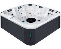 СПА-басейн Passion Spas Devotion (230х230х91 см), Сріблясто-білий